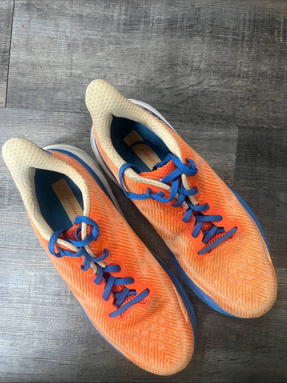 Hoka Clifton 9 men’s 9 cushion training shoes